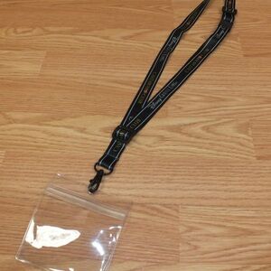 Disney Black Lanyard ( concierge class )with Clear Pouch